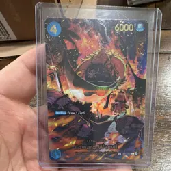 One Piece Edward Weevil EB01-023 Warlords Full Art Foil 6000 Power - Image 1