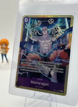 Bandai One Piece CCG Mamaragan OP15-078 Event Super Rare Foil alt art - Image 1
