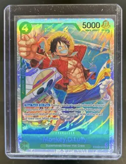 2025 One Piece The Best Vol. 2 Monkey D. Luffy Promo #PRB02-005 - Image 1