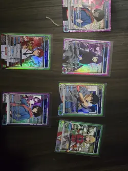 Solo Leveling Union Arena Lot 6 SR Cards Set Near Mint - Image 1