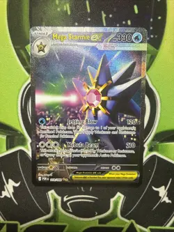 Mega Starmie EX 118/088 Special Illustration Rare Pokemon TCG Perfect Order NM - Image 1