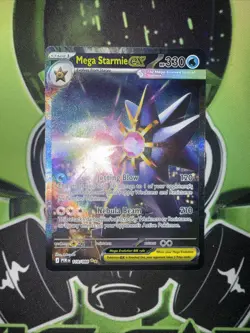Mega Starmie EX 118/088 Special Illustration Rare Pokemon TCG Perfect Order NM - Image 2