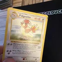 Pokemon TCG Pidgeotto Base Set 22/102 Regular Shadowless Rare Played - Image 3