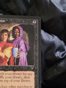 Vampiric Tutor Visions 1996 Rare MTG Magic the Gathering Trading Card LP - Image 5