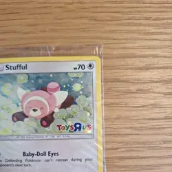 SEALED Stufful - 110/147 - Toys R Us Stamped Holo Promo Pokemon Card - Image 3