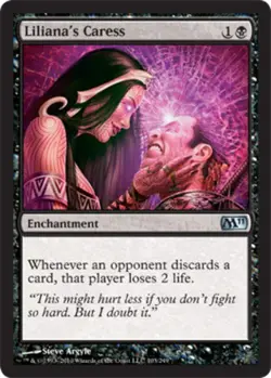 MTG magic cards 1x Liliana's Caress Magic 2011 NM-Mint, English - Image 1