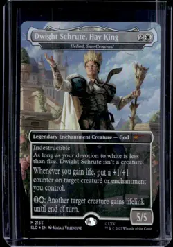 2025 Magic The Gathering Secret Office Dwight Schrute Hay King Foil #2165 - Image 1