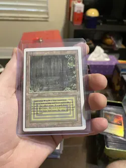 Bayou Dual Land (Revised Edition) Magic the Gathering MTG 1994 Rare - Image 1