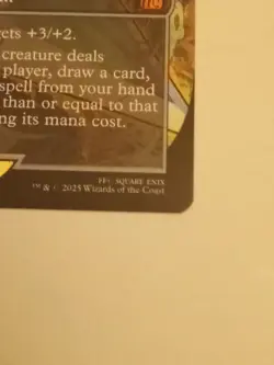 Buster Sword (Borderless) Final Fantasy NON FOIL # 351 MTG Alt Art - Image 2