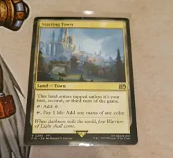 Starting Town Final Fantasy MTG MINT - Image 1
