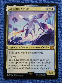 MTG 1x Absolute Virtue M Final Fantasy, English - Image 1
