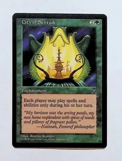 MTG - Magic The Gathering - City of Solitude - Visions - NP/ LN! - Image 1