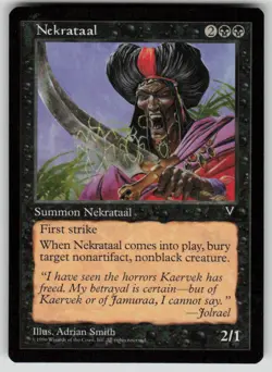 Nekrataal Uncommon Visions MTG Near Mint - Image 1