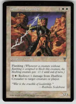Zhalfirin Crusader Rare Visions MTG Near Mint - Image 1