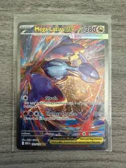 Pokemon TCG Mega Latias EX SIR 181/132 Mega Evolution English Near Mint - Image 1