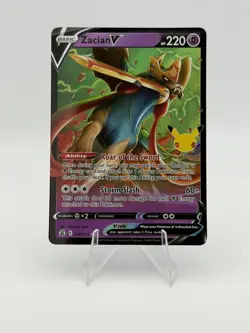 ZACIAN V 016/025 25TH CELEBRATIONS POKEMON (ULTRA RARE, NM) - Image 1