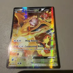 Charizard EX XY121 Full Art Holo Promo Black Star Basic Dragon HP180 Pokemon TCG - Image 1