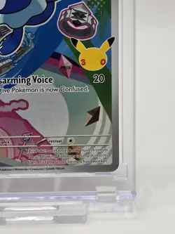 Pokemon First Partner Illustration Popplio Black Star Full Art MEP 045 - Image 4