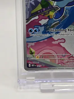 Pokemon First Partner Illustration Popplio Black Star Full Art MEP 045 - Image 5