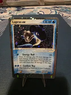 Lapras ex 99/109 Ruby and Sapphire Holo Pokemon - Image 1