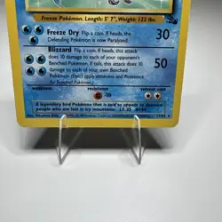 Articuno 17/62 Fossil Unlimited Pokemon Rare HP/DMG - Image 5