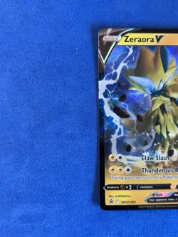 Pokemon TCG Zeraora V SWSH263 Sword & Shield Promo Holo Basic 210 HP - Image 3