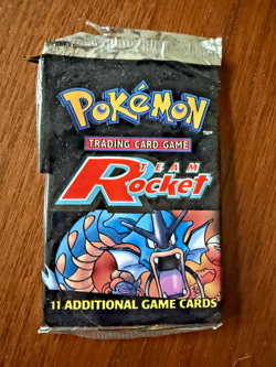Pokemon Team Rocket Booster OPENED with Dark Weezing 31/82 Rare Reg 60 HP - Image 1