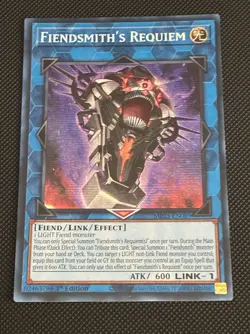 Yugioh! | Fiendsmith's Requiem MP25-EN089 Prismatic Secret Rare 1st Edition NM - Image 1
