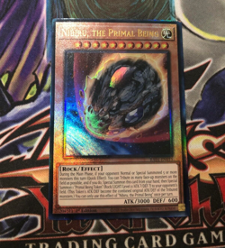 NIBIRU THE PRIMAL BEING * 1ST EDITION PRISMATIC ULTIMATE RARE RA01-EN015 YUGIOH! - Image 1