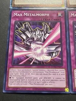 Red-Eyes Black Fullmetal Dragon | Starlight Rare + 3x Max Metalmorph | YuGiOh! - Image 3