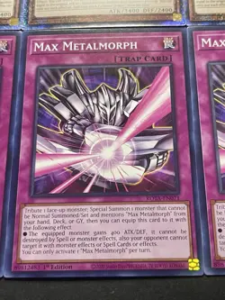 Red-Eyes Black Fullmetal Dragon | Starlight Rare + 3x Max Metalmorph | YuGiOh! - Image 5