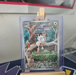 Meowth 106/094 Pokemon TCG Phantasmal Flames Illustration Rare English (NM Or B) - Image 1