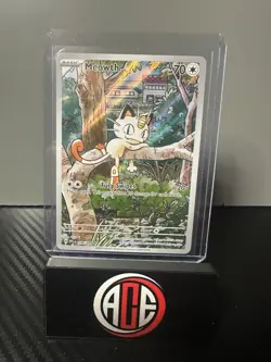 Meowth 106/094 - Phantasmal Flames - Illustration Rare - English - Pokemon TCG - Image 1