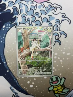 Meowth 106/094 - Phantasmal Flames - Illustration Rare - English - Pokemon TCG - Image 1