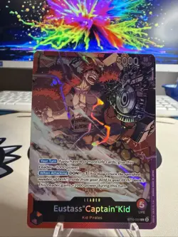 ST10-003 Eustass “Captain” Kid Leader The Three Captains One Piece Card Game ccg - Image 1