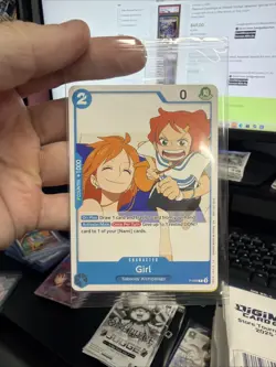 Girl Promo Pack P-096 One Piece TCG Mint (Sealed) W/ Luffy Rainbow Leader - Image 1