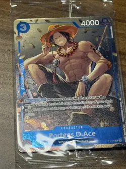 One Piece TCG: Portgas D. Ace P-074 Promo Tin Pack Set Vol. 2 Sealed English nm - Image 1