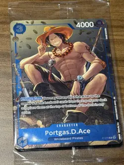 One Piece TCG: Portgas D. Ace P-074 Promo Tin Pack Set Vol. 2 Sealed English nm - Image 3