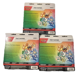Pokemon First Partner Illustration Collection Series 1 - Lot of 3 Sealed Boxes - Image 4