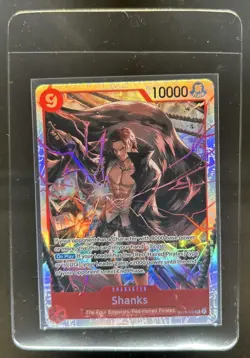 2022 One Piece Card Game Starter Deck Shanks Red Foil #ST23-002 - Image 1