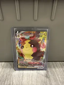 Pokemon TCG Morpeko VMAX Shining Fates Holo Ultra Rare Card 038/072 - Image 1