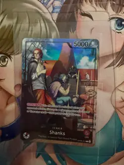 Shanks (2025 PSA Magazine Promo) OP09-001 One Piece Promotion Cards Foil - Image 1