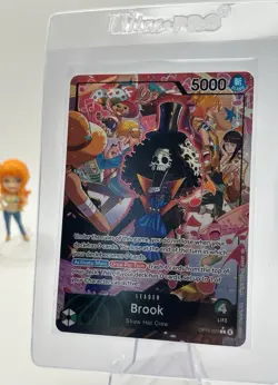 Bandai Brook Leader OP15 Alternate Art OP15-022 One Piece Card - Image 1