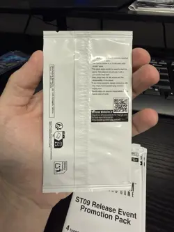 [ENGLISH] Gundam Card Game ST09 Release Event Promotion Pack *SEALED* - Image 2