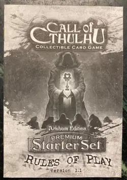 CALL OF CTHULHU card game premium starter set arkham edition lovecraft - Image 2