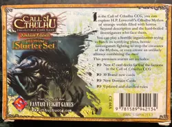 CALL OF CTHULHU card game premium starter set arkham edition lovecraft - Image 3