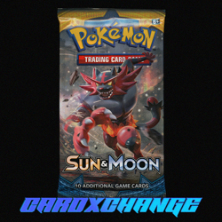 Pokemon Sun & Moon Booster Pack - 10 Cards Incineroar Artwork - Image 1