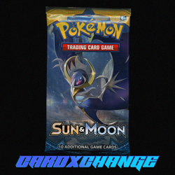 Pokemon Sun & Moon Booster Pack - 10 Cards Lunala Artwork - Image 1