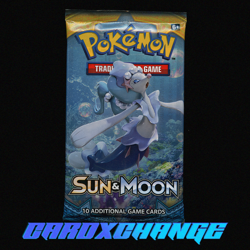 Pokemon Sun & Moon Booster Pack - 10 Cards Primarina Artwork - Image 1