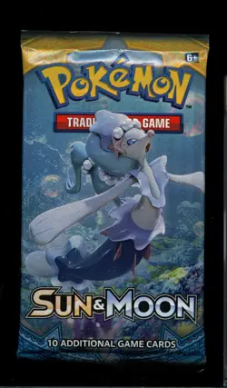 Pokemon Sun & Moon Booster Pack - 10 Cards Primarina Artwork - Image 2